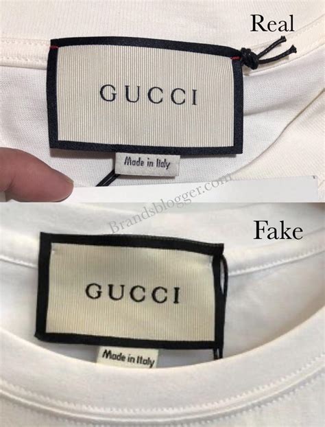 replica vintage gucci shirt|authentic gucci tag.